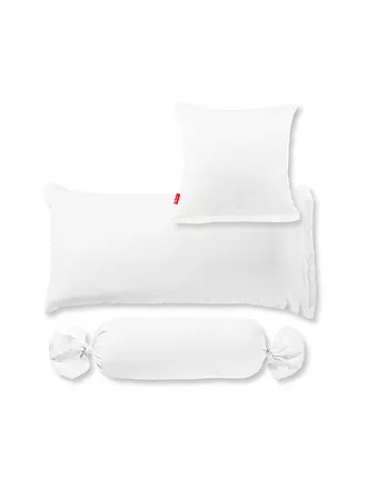 FLEURESSE | Federa per cuscino in raso Royal Uni 2x 40x40cm Giallo | weiss